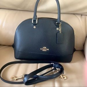 Coach Large Sierra Satchel Leather Handbag